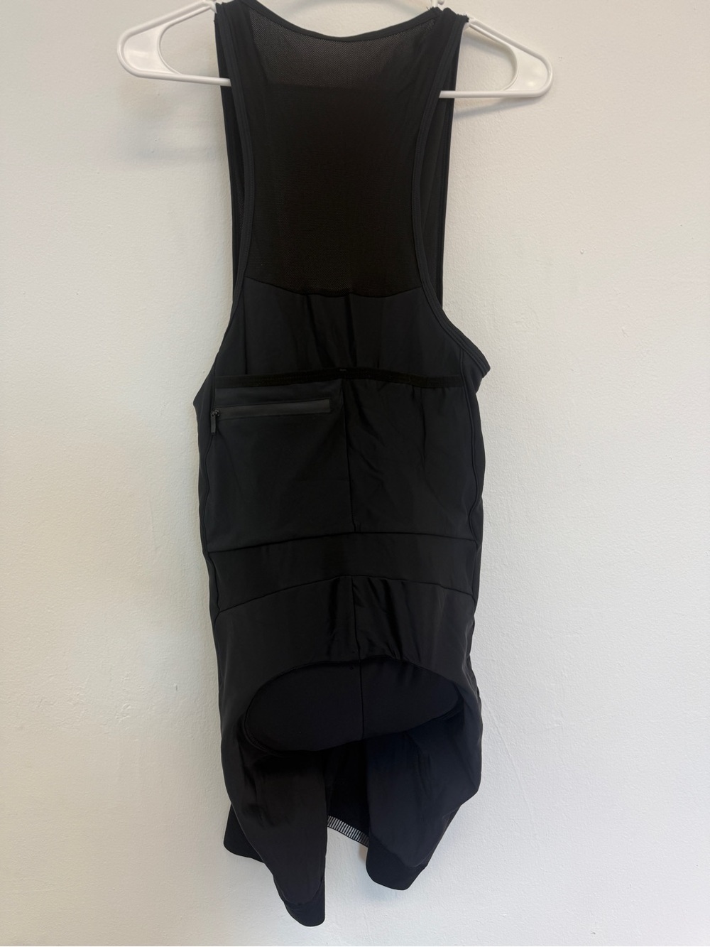 Women’s Black Performance Bib Joggers - Picture 3 of 6